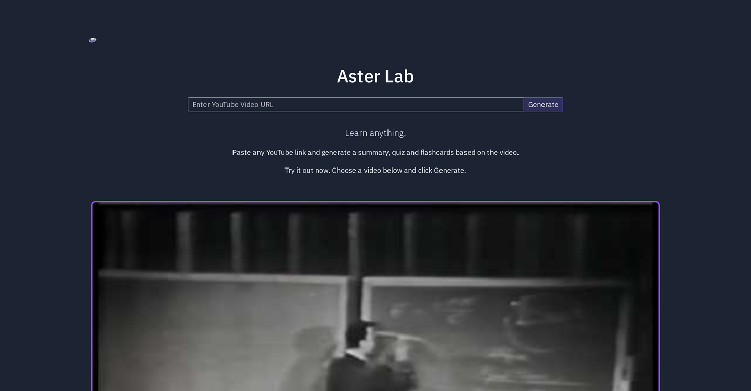 aster lab