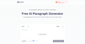 paragraph generator