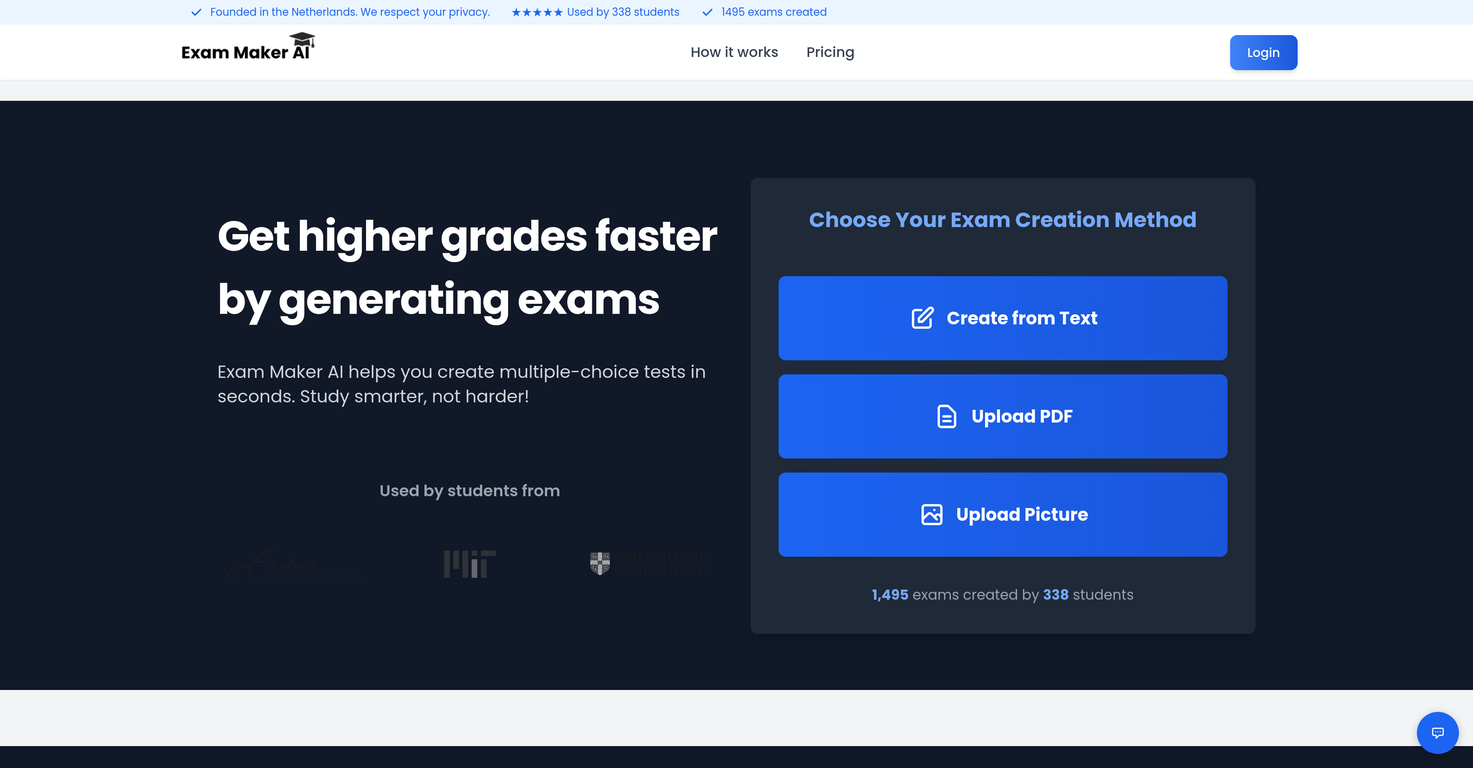 exam maker ai