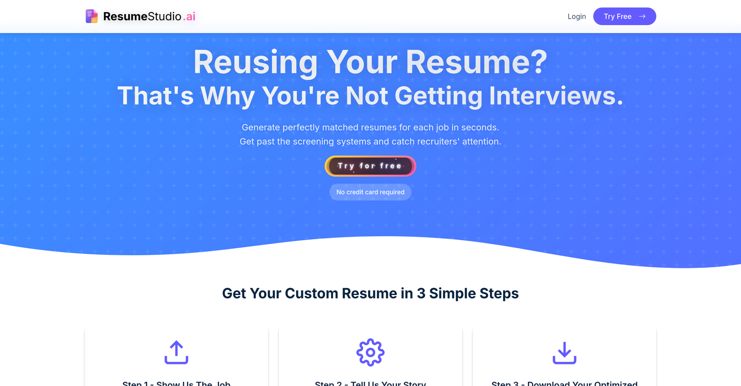 resume studio