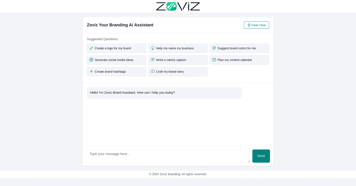 zoviz branding