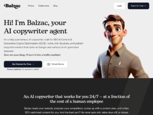 Balzac Review - Your Ultimate SEO Content Partner balzac