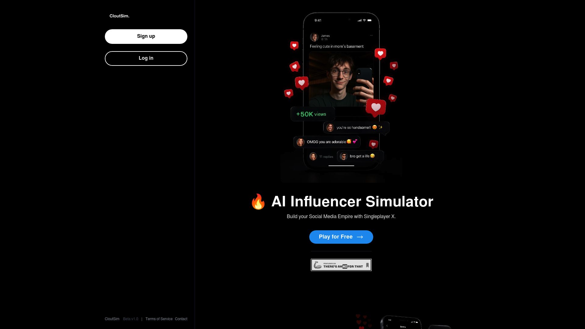 cloutsim ai