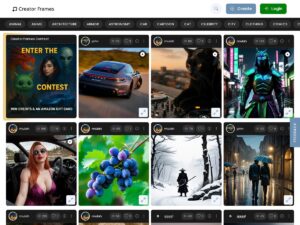 CreatorFrames Review - An Innovative AI Art Platform creatorframes