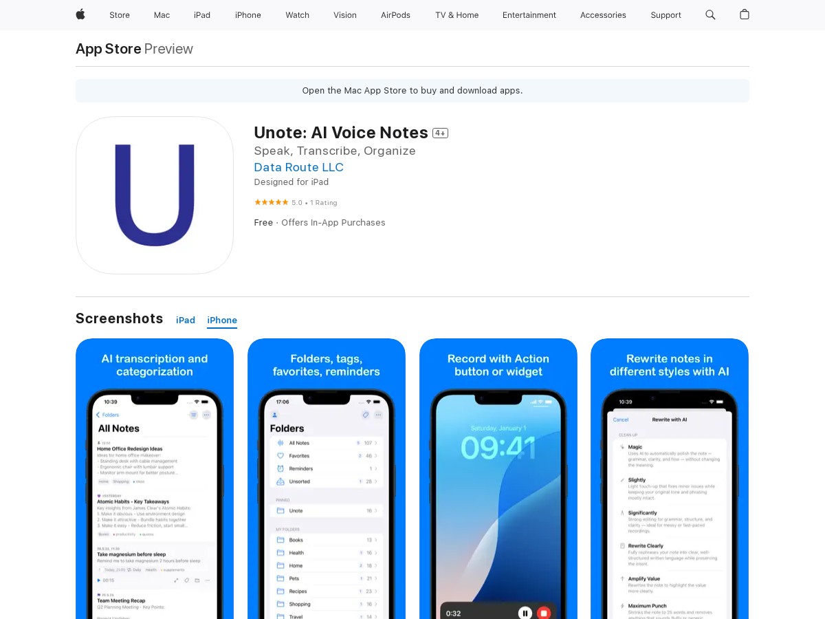 unote