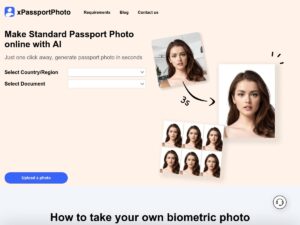 xPassportPhoto Review - Easy AI-Powered Passport Photos xpassportphoto