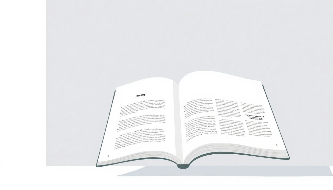 Automateed Newsletter Minimalist illustration of an open magazine or website layout featuring clean lines, spacious margins, a prominent heading, and a few content blocks in soft colors.