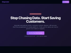 Alignmate Review - A Friendly Look at This AI Customer Tool alignmate