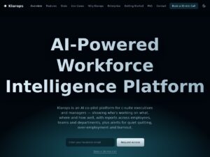 Klarops Review - AI Workforce Insights for Better Management klarops